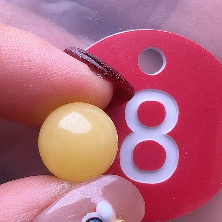 蜜蜡裸石未镶嵌11.5m m