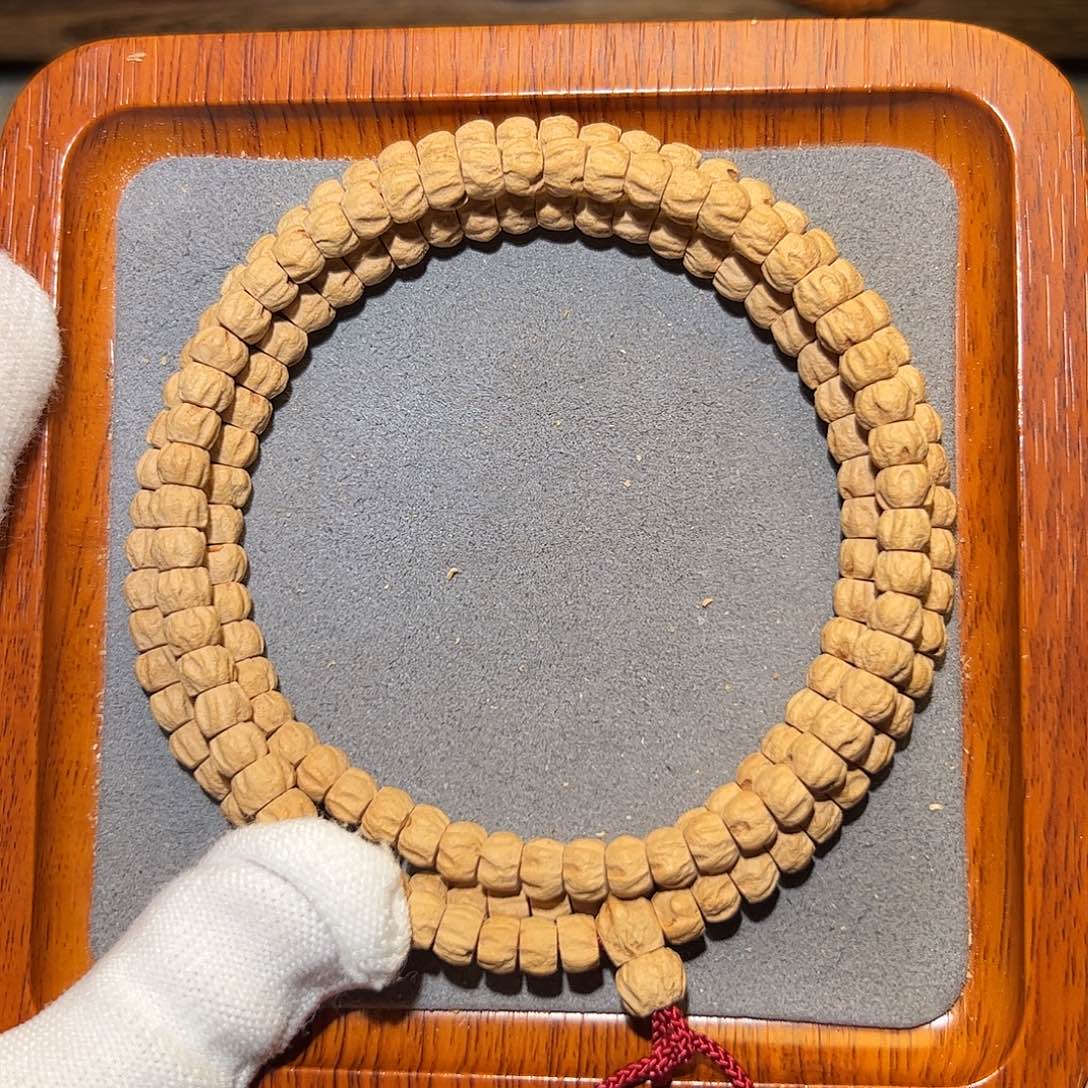 柏香籽/百香籽吊坠粉油皮方块多棱顺7