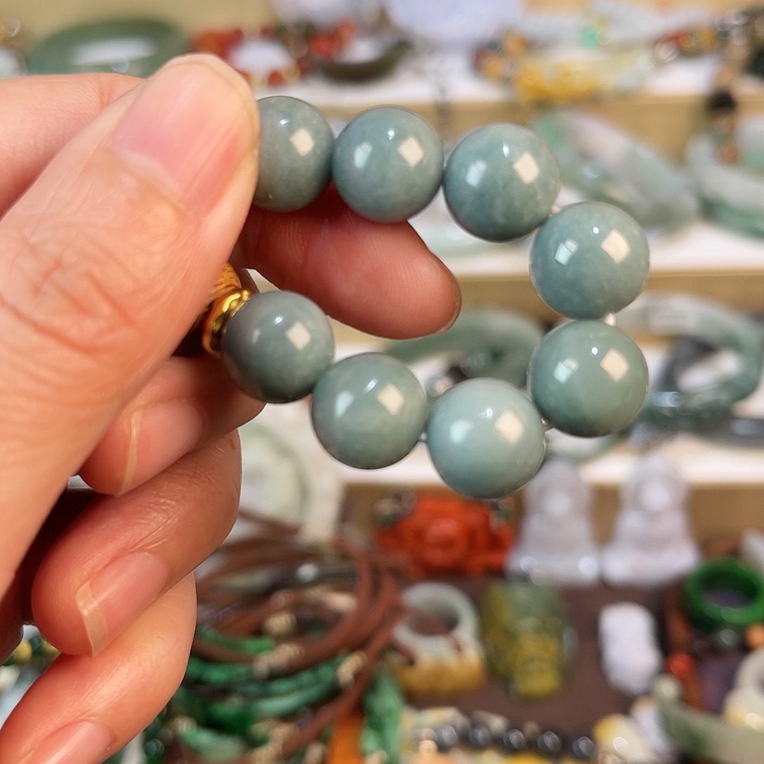 翡翠未镶嵌手链手链