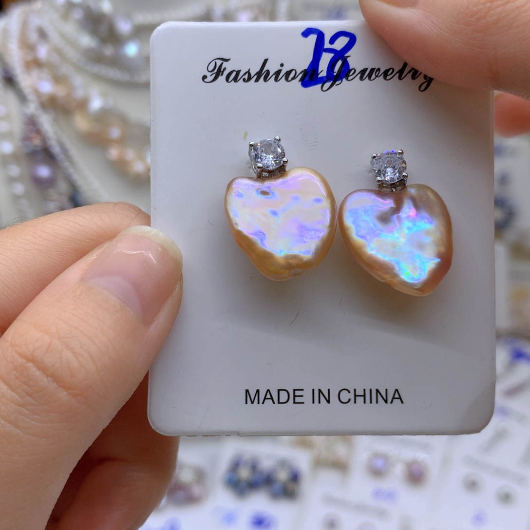 淡水珍珠颈饰合金