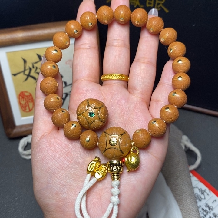 手串凤眼菩提尼泊尔