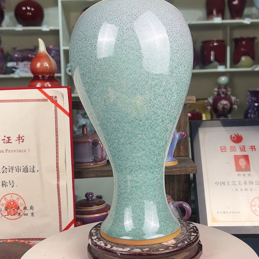 摆件郑家钧窑摆件