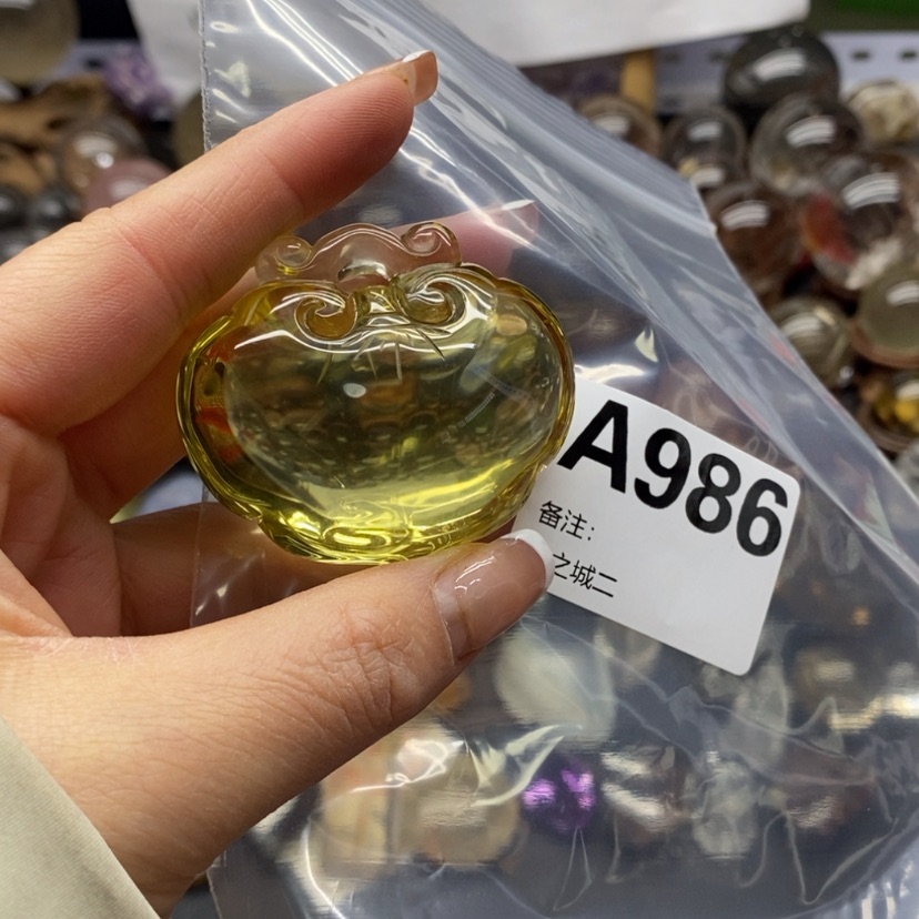 【闪购商品】水晶吊坠精品未镶嵌