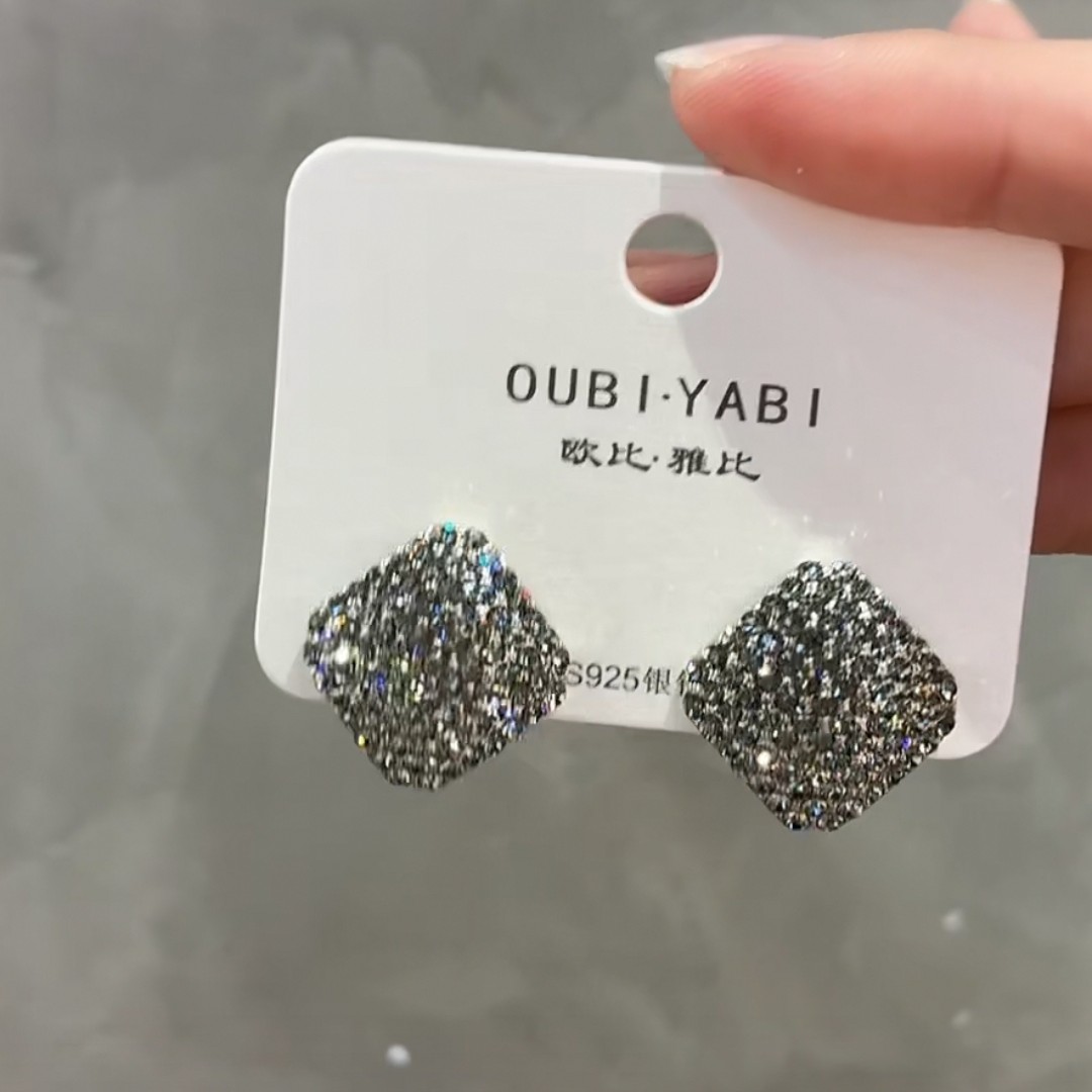 合金耳饰 耳饰直播链接A39      枪色