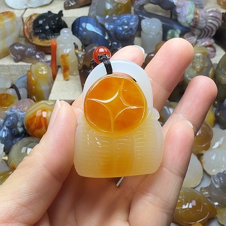 玛瑙/玉髓未镶嵌饰品