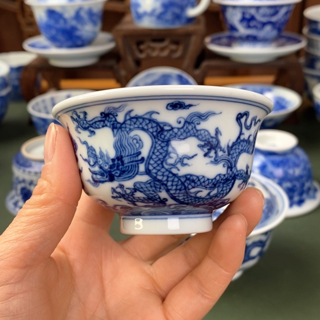 杯景德镇陶瓷手工手绘