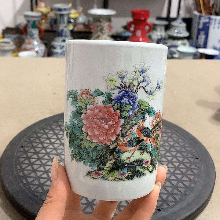 摆件陶博古架陶瓷摆件