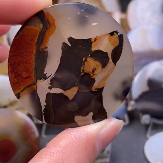 玛瑙/玉髓吊坠(不含链)未镶嵌