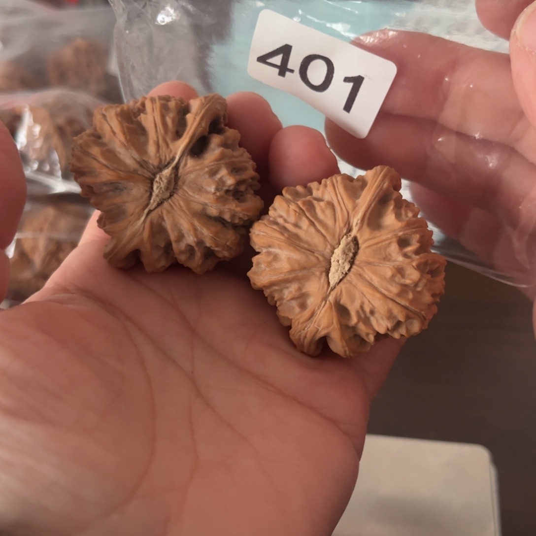 吊坠文玩核桃白狮子42