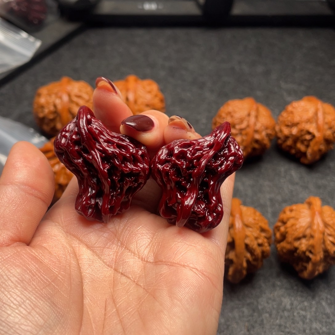 沧***J文玩核桃吊坠小鸟