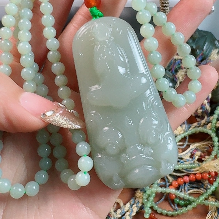 和田玉挂件未镶嵌