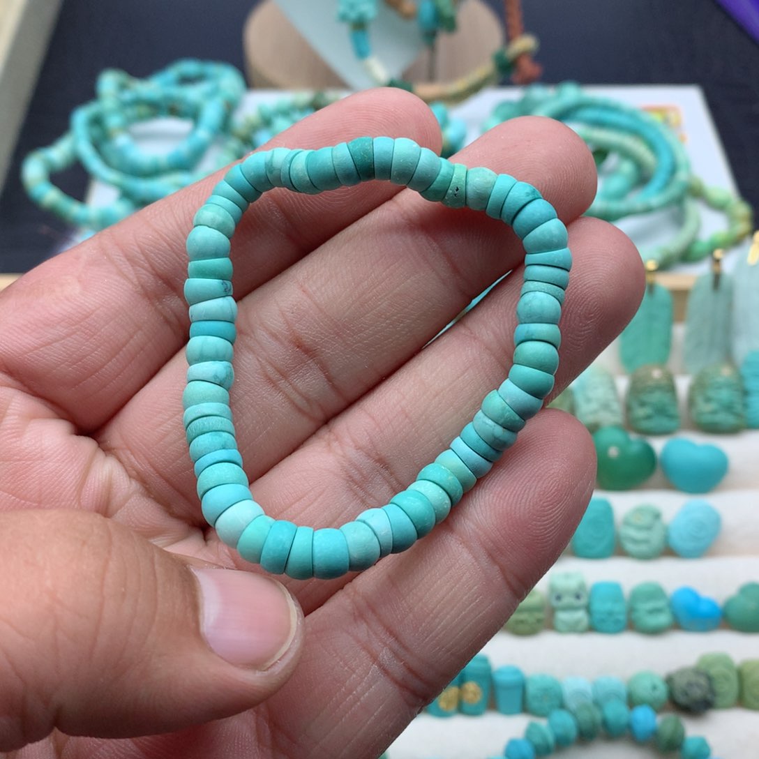 【闪购商品】绿松石珠宝奇石未镶嵌