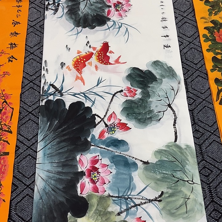 小周画廊的直播间