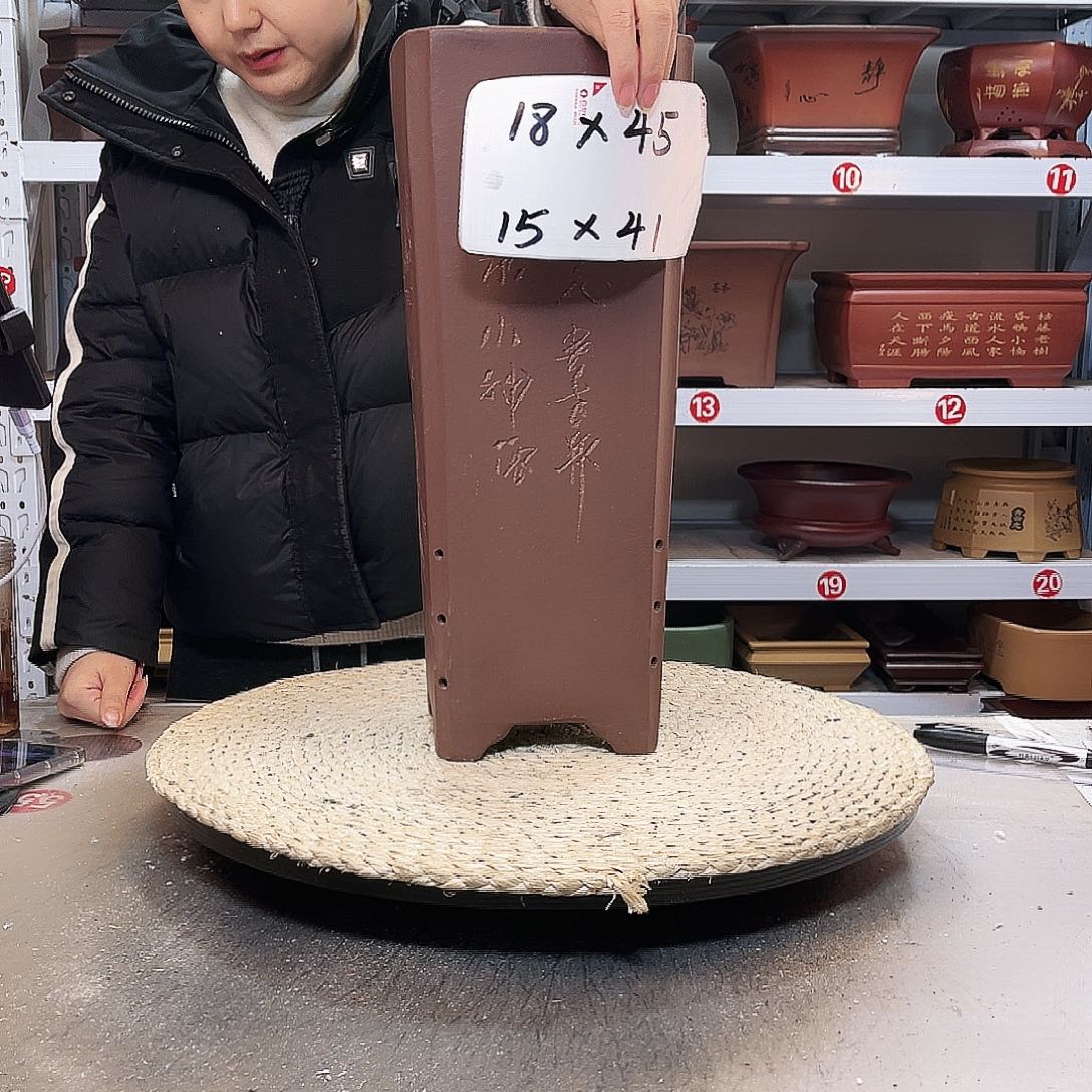 花盆红泥紫砂花盆中