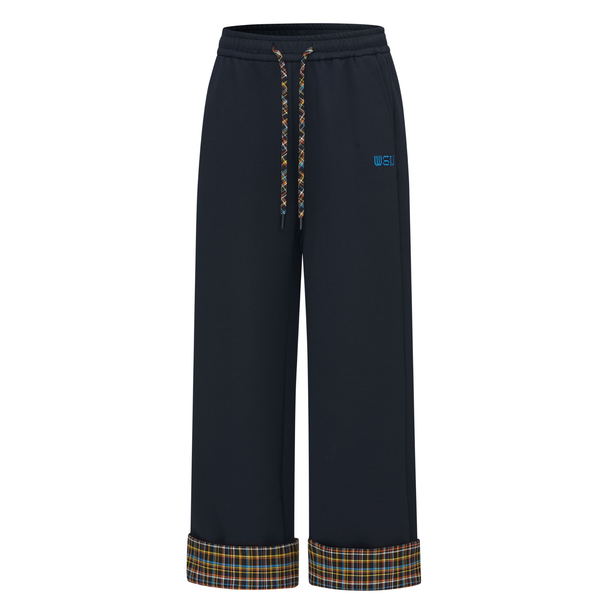 WGXJ高端定制设计师款潮流男女同款白搭休闲修身运动直筒宽松