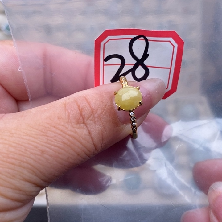 未镶嵌戒指翡翠缅甸