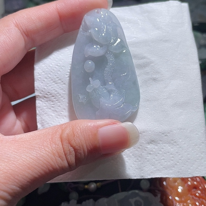 颈饰未镶嵌翡翠天