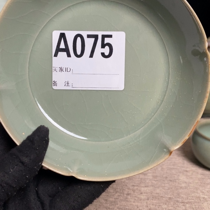 壶承柴烧汝窑瓷器