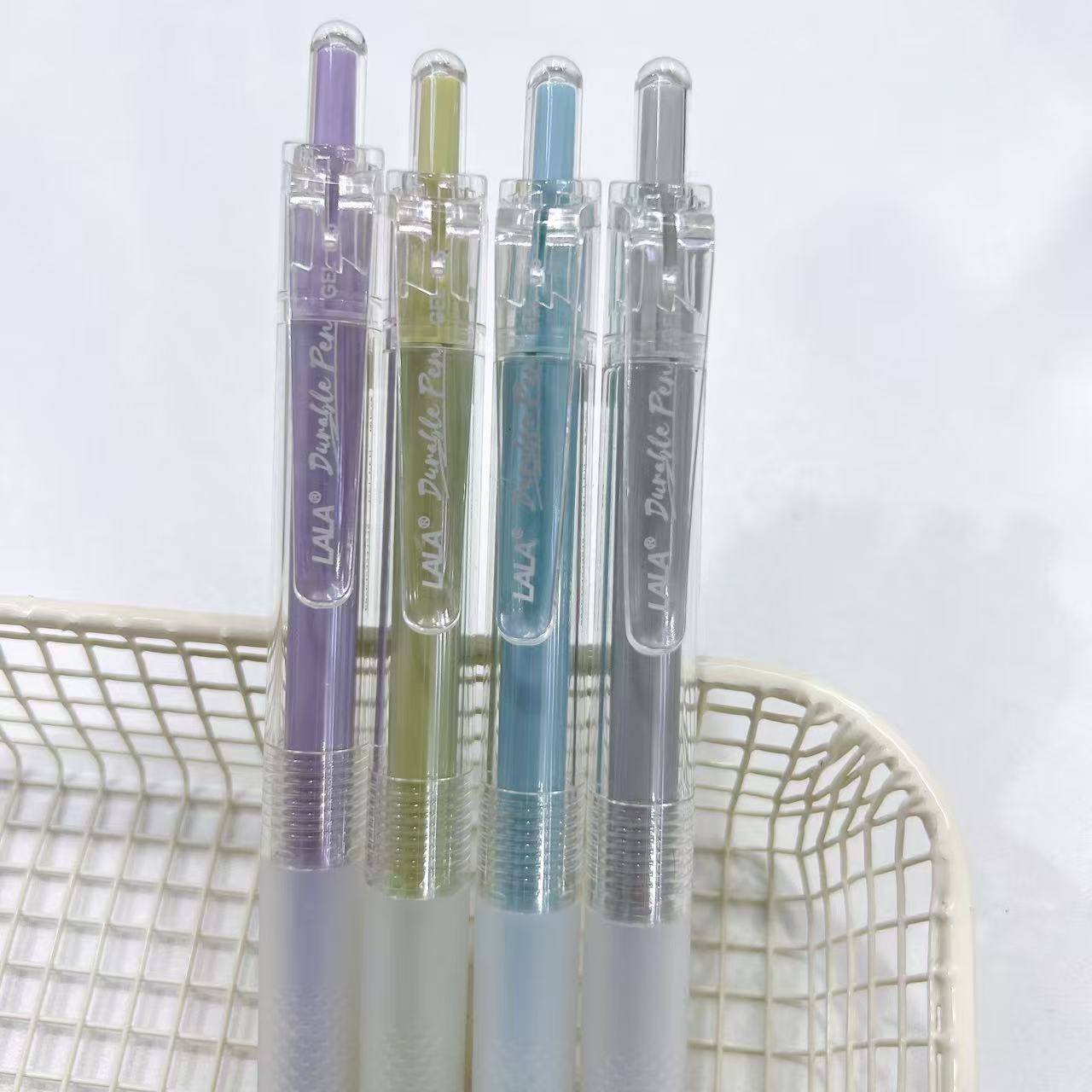 【黑墨/4支】E02LALA青春系巨能写..掉封蜡不售后