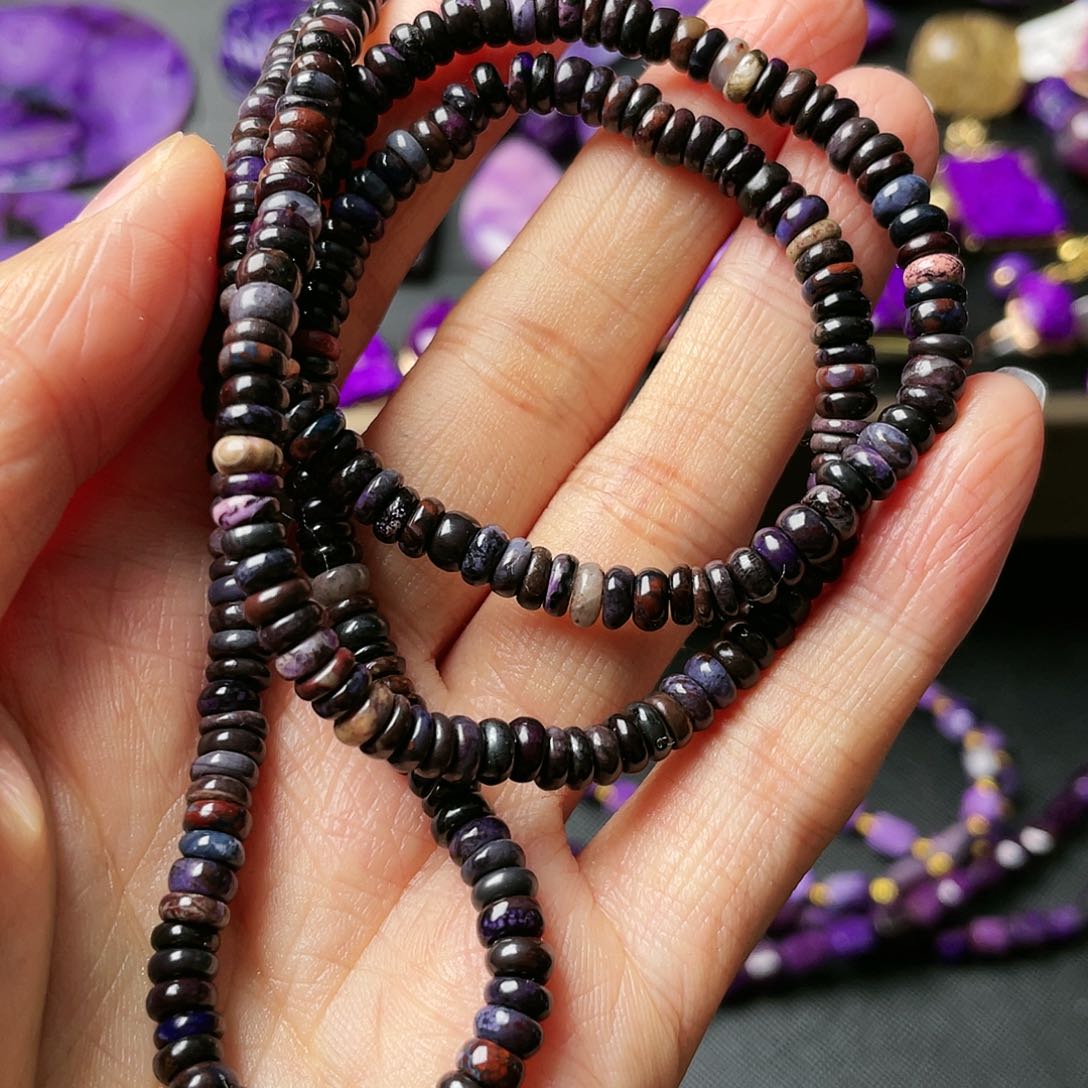 苏纪石（舒俱来）项链未镶嵌用****8