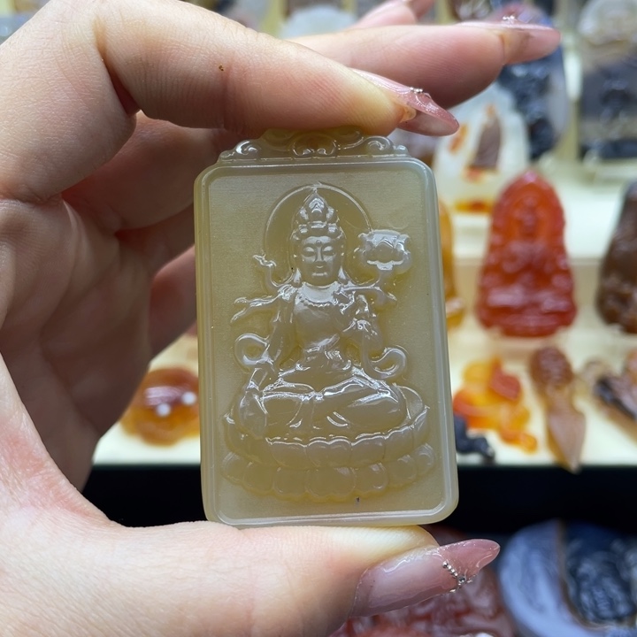 玛瑙/玉髓吊坠(赠链)未镶嵌别**！吊坠