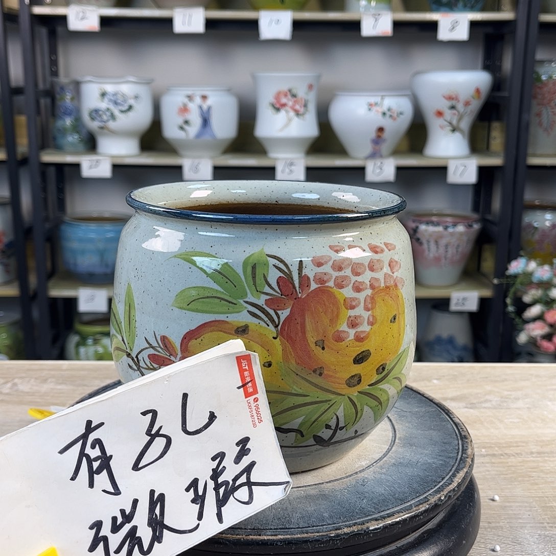 罐1xc景德镇陶瓷花盆