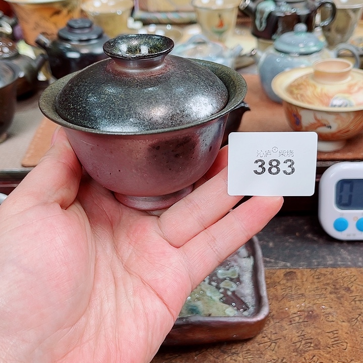 沁庐柴窑古法柴烧全手工茶具