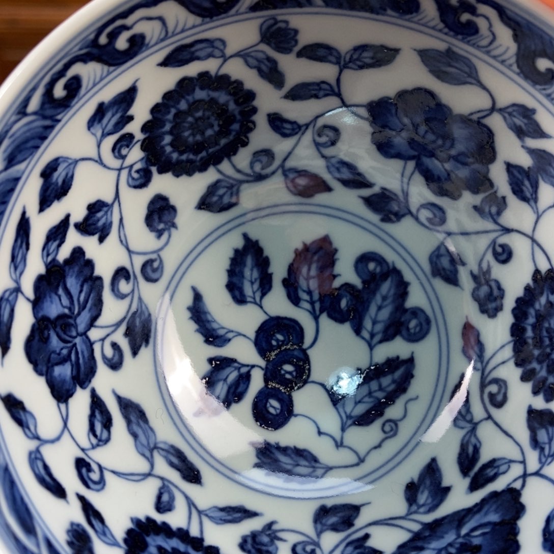 手绘现代茶具非古董