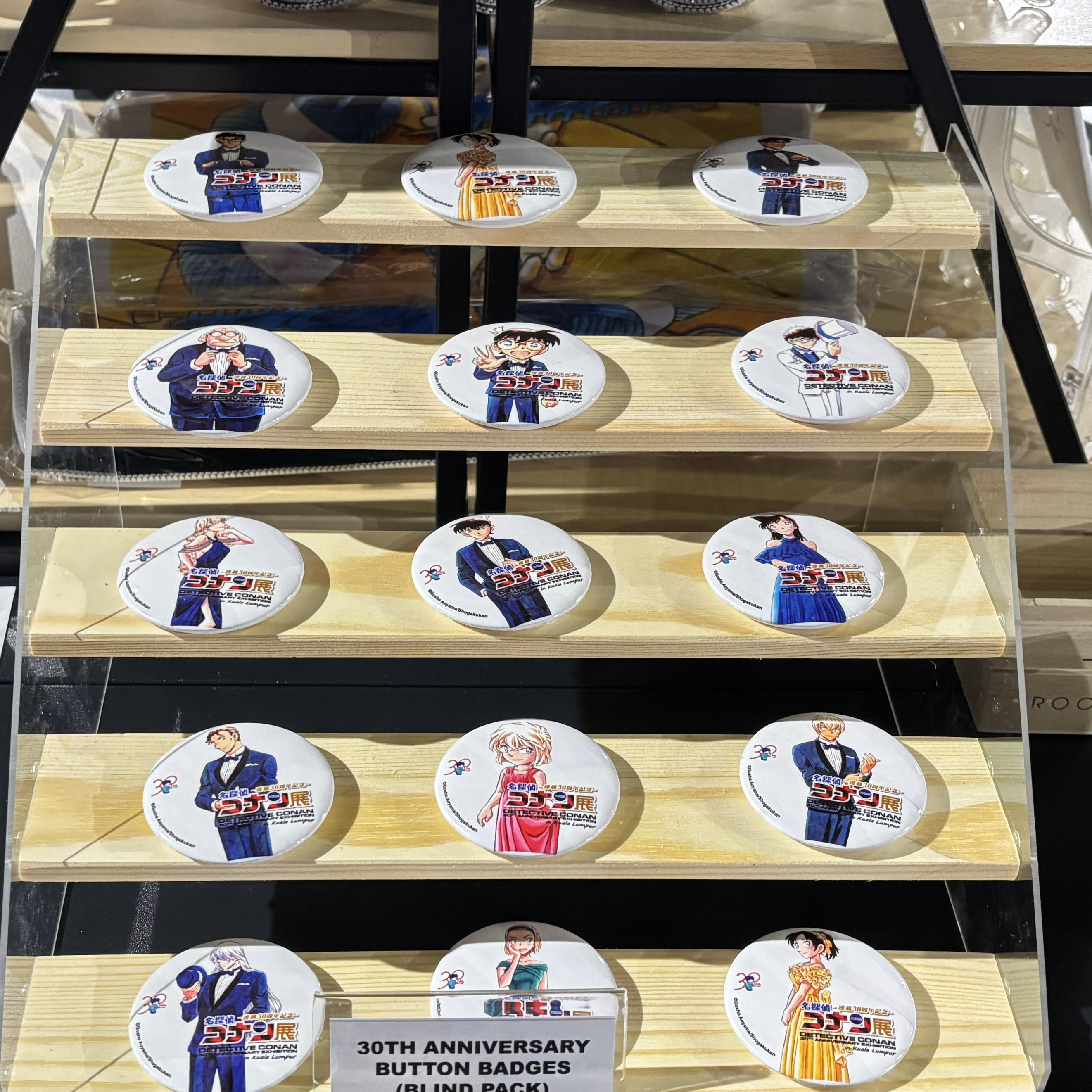 【七崽】名侦探柯南马来西亚30周年吧唧  盲盒产品