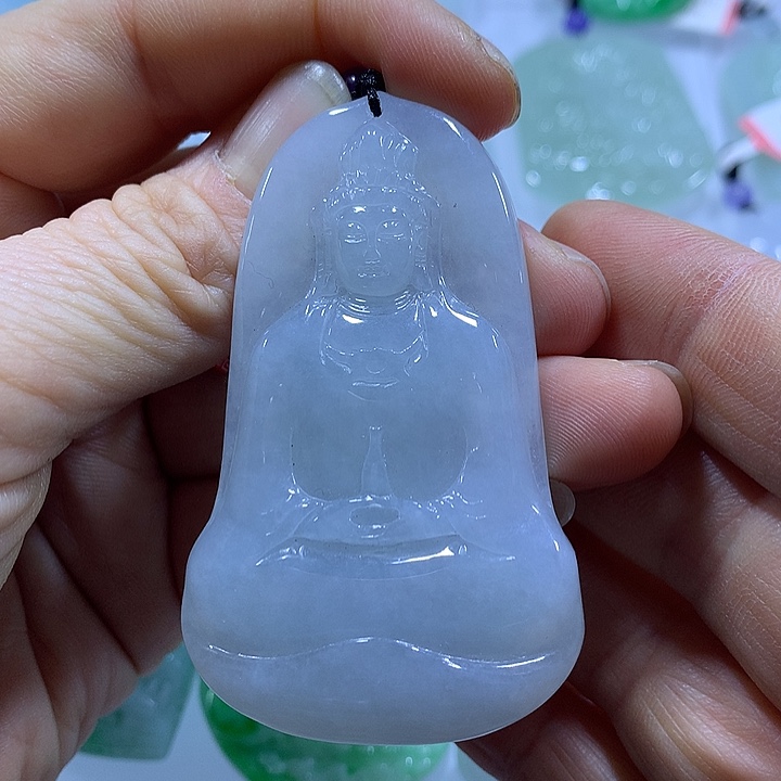 翡翠未镶嵌颈饰天然翡翠A货吊坠