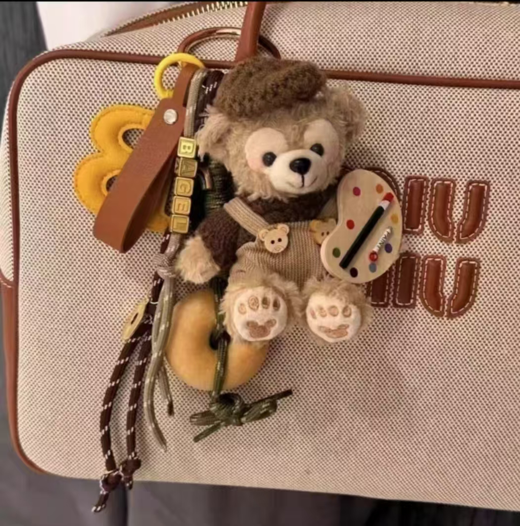 【A01-A99】毛绒手机挂件毛绒卡通挂饰纯手工