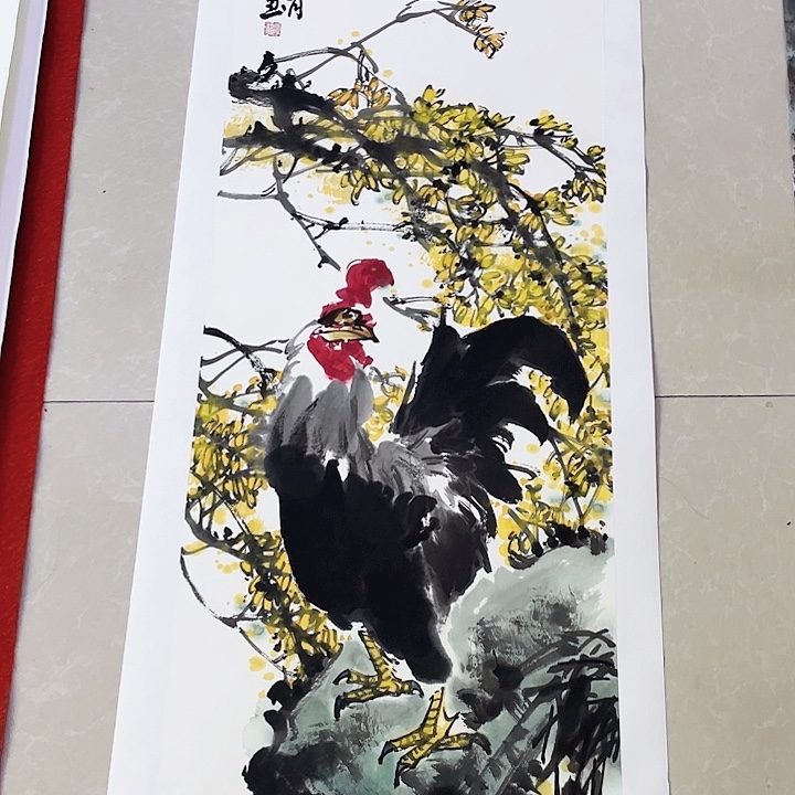 国画张圣敏先生纯手绘作品