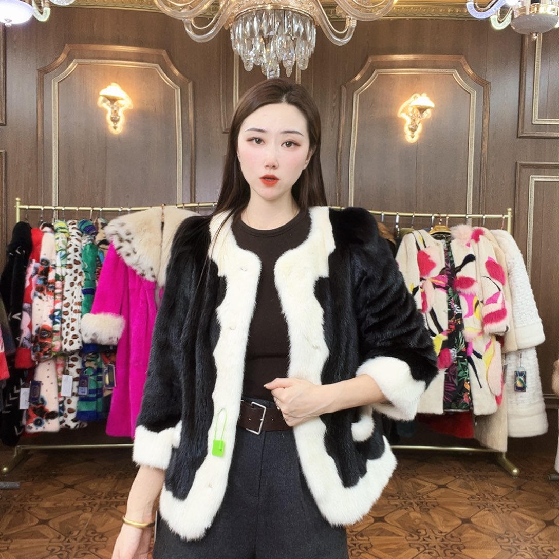 貂皮大衣时尚潮流