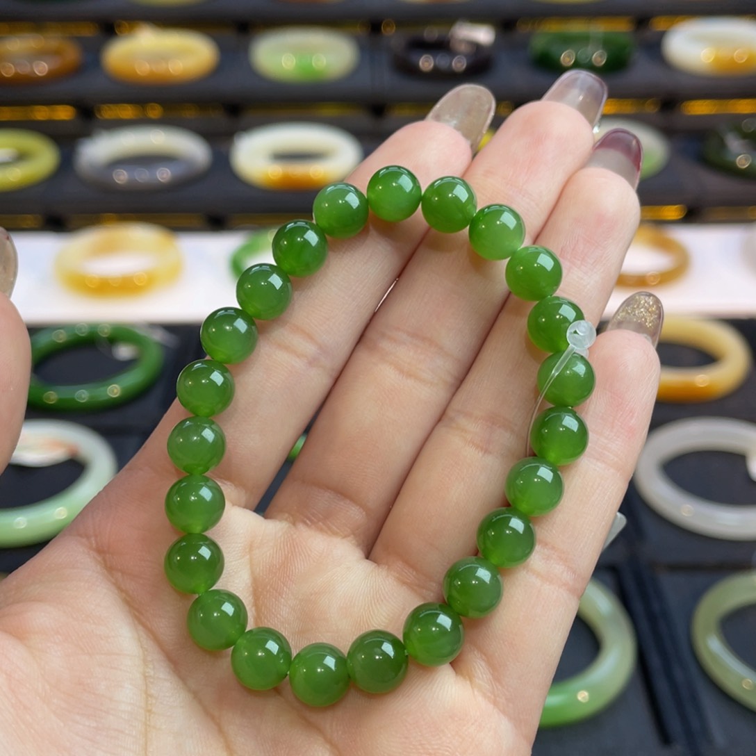 和田玉手链未镶嵌