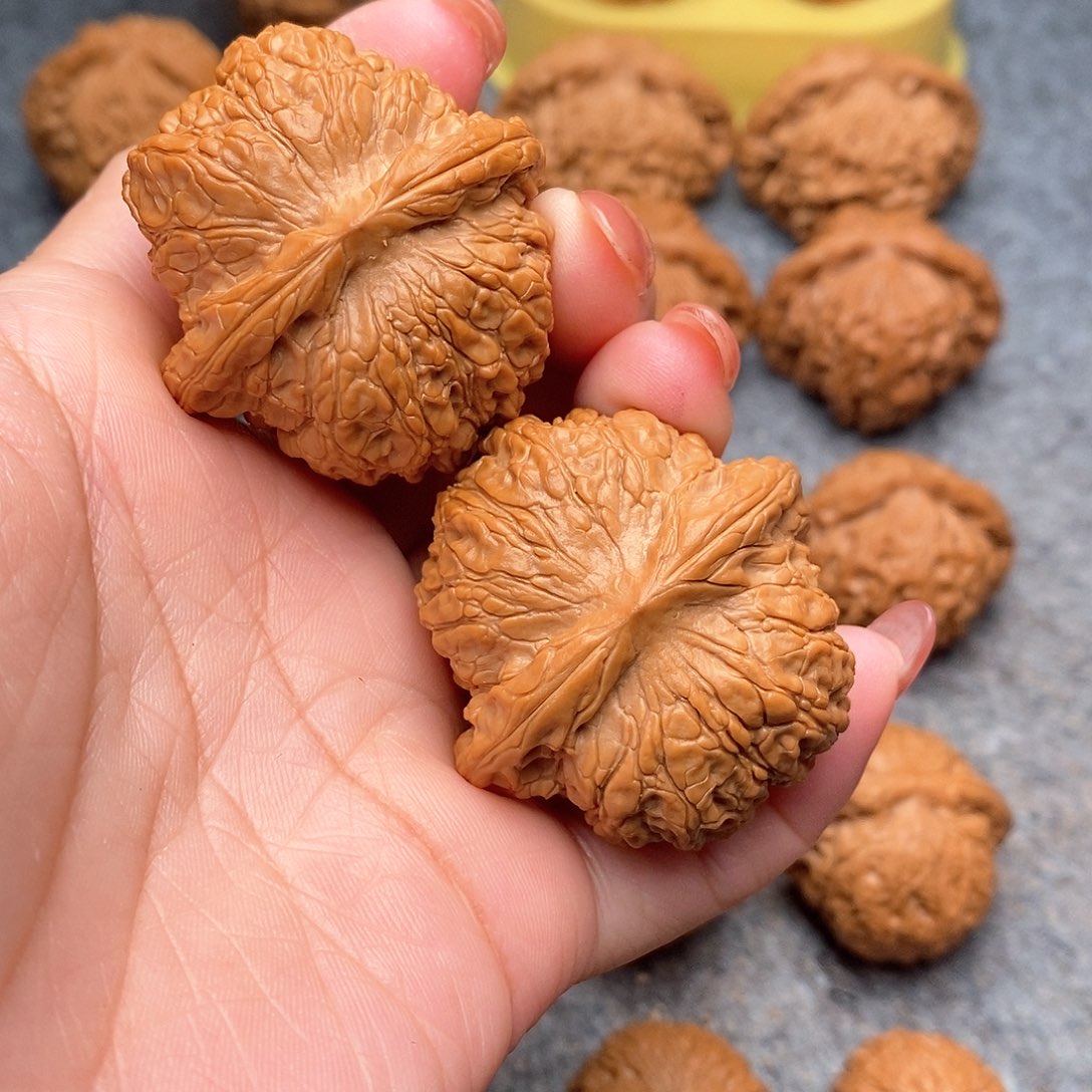 文玩核桃把件天花板血麒麟42+全品