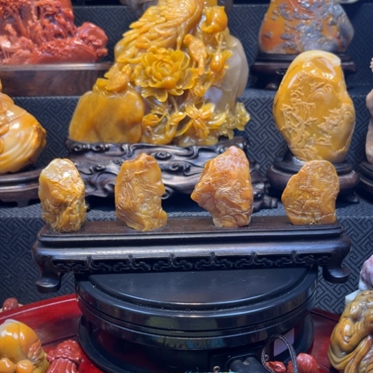 寿山石我**说小摆件非常好看