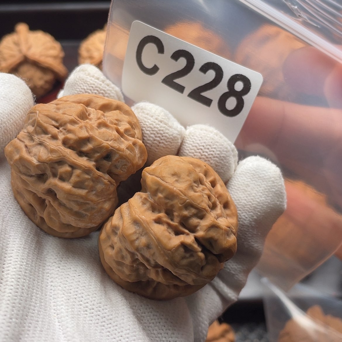 【闪购商品】文玩核桃吊坠C228蛤蟆40/42