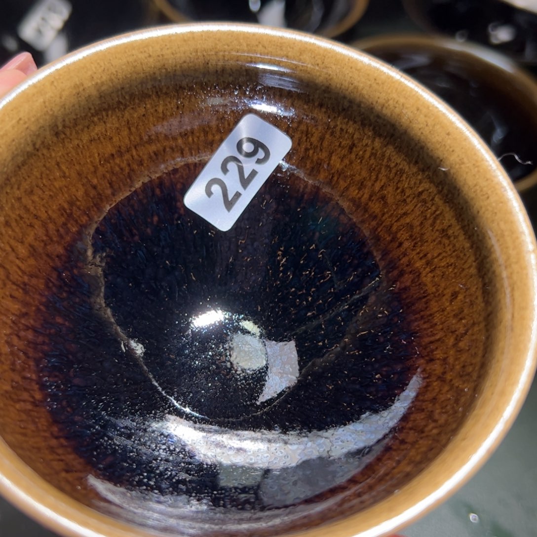 茶盏全手工原矿原釉建盏