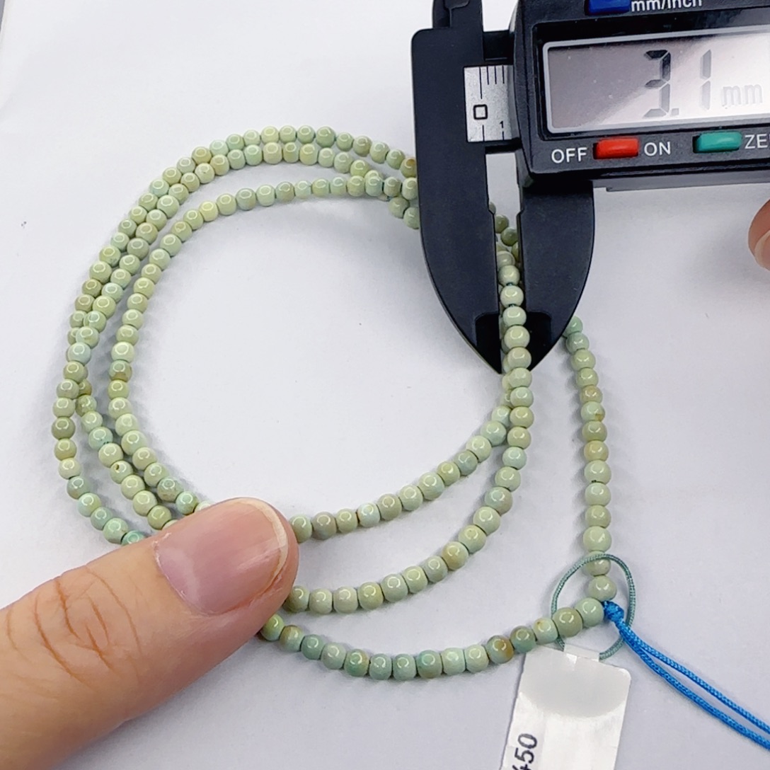 绿松石未镶嵌颈饰