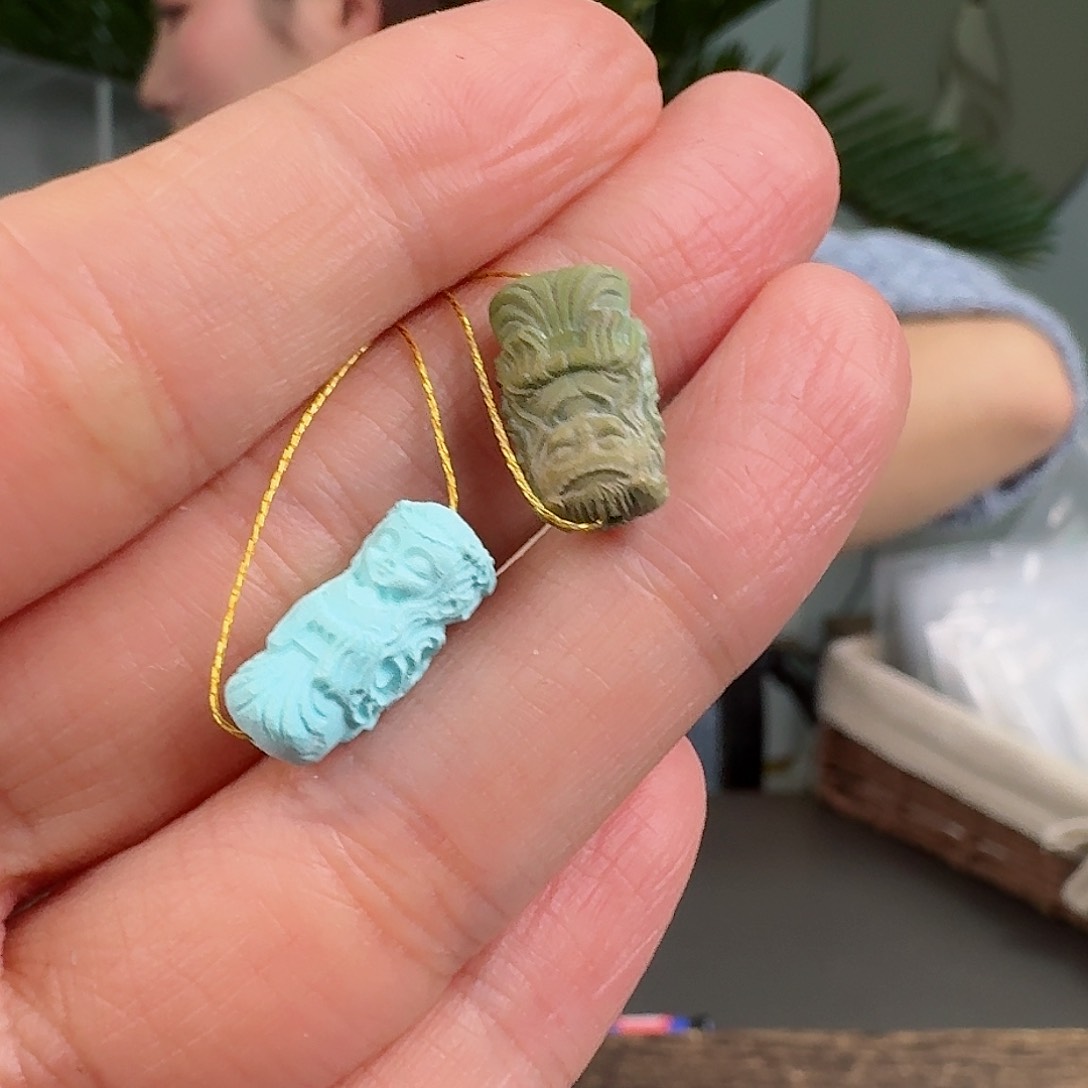 绿松石珠宝奇石未镶嵌