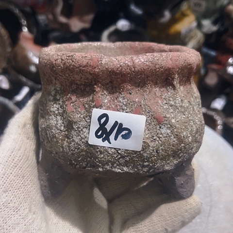 粗陶花盆手工花盆制作