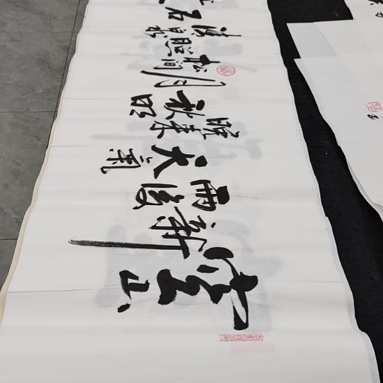 翰墨白武坤老师作品一副