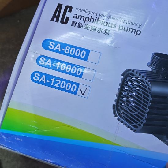 样品1万2流量底吸侧吸水陆两用水泵