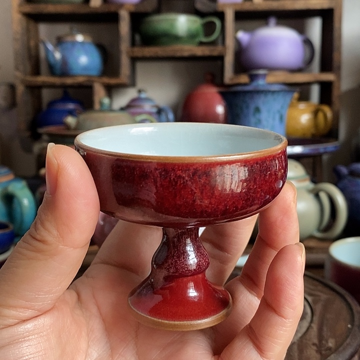 中国神后钧瓷茶具