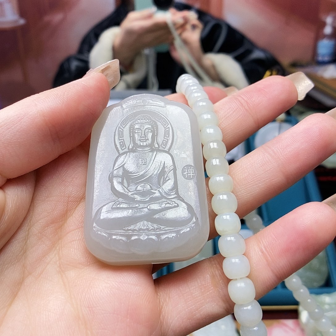 和田玉颈饰未镶嵌詹****✨