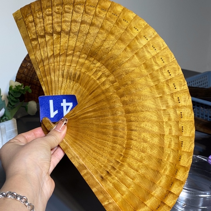 金丝楠金丝楠木扇子