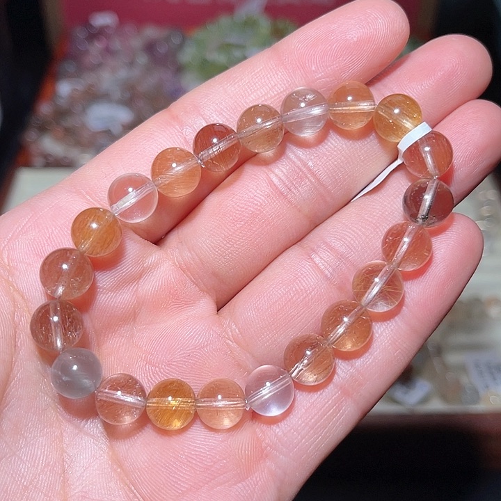 水晶手链未镶嵌22号多样性发一  9+