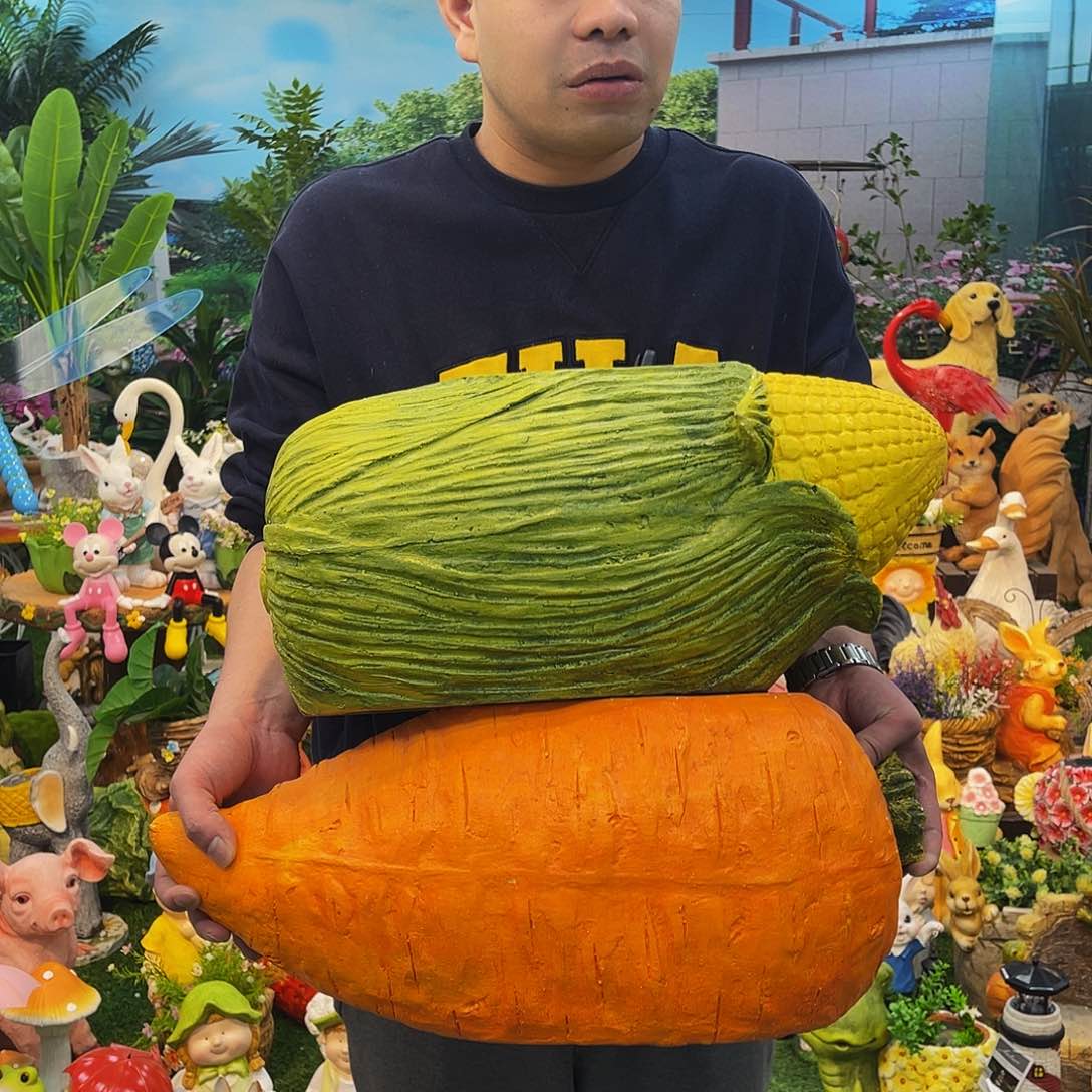 红陶花园庭院摆件&002&