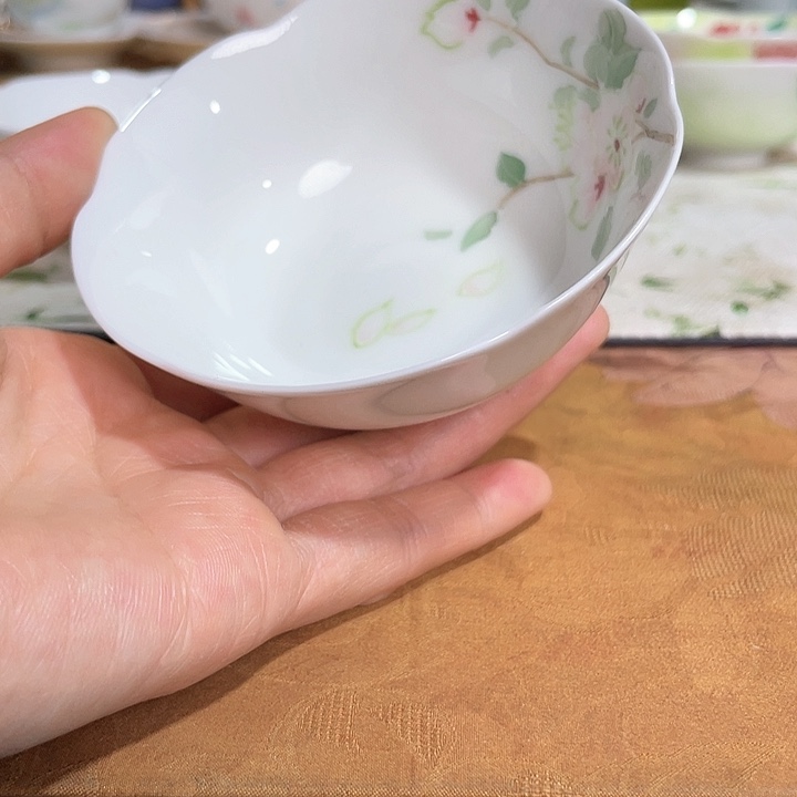 【闪购商品】十二花神杯-梨花哈哈哈哈哈