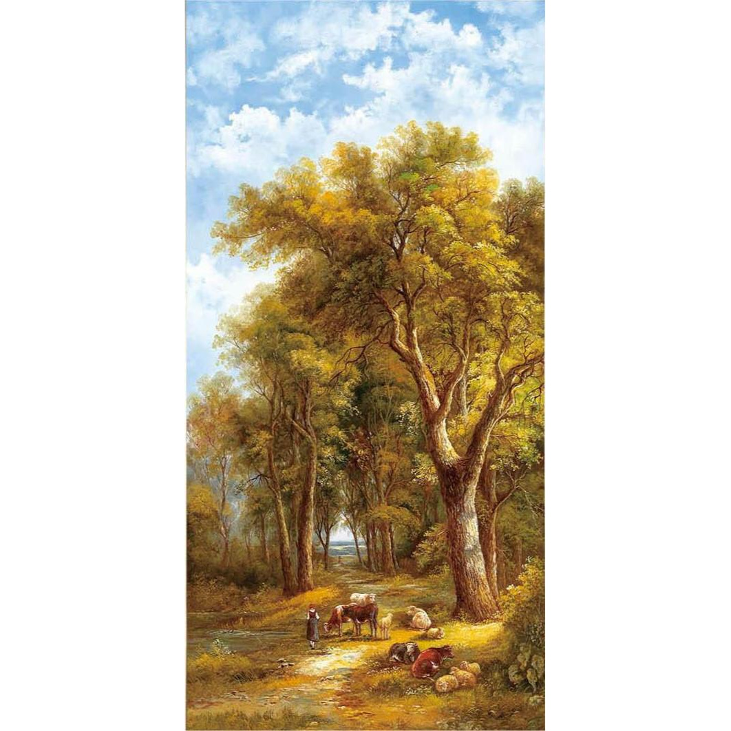 【风景】 美式风景  装饰画 油画客厅玄关办公室茶室挂画 油画